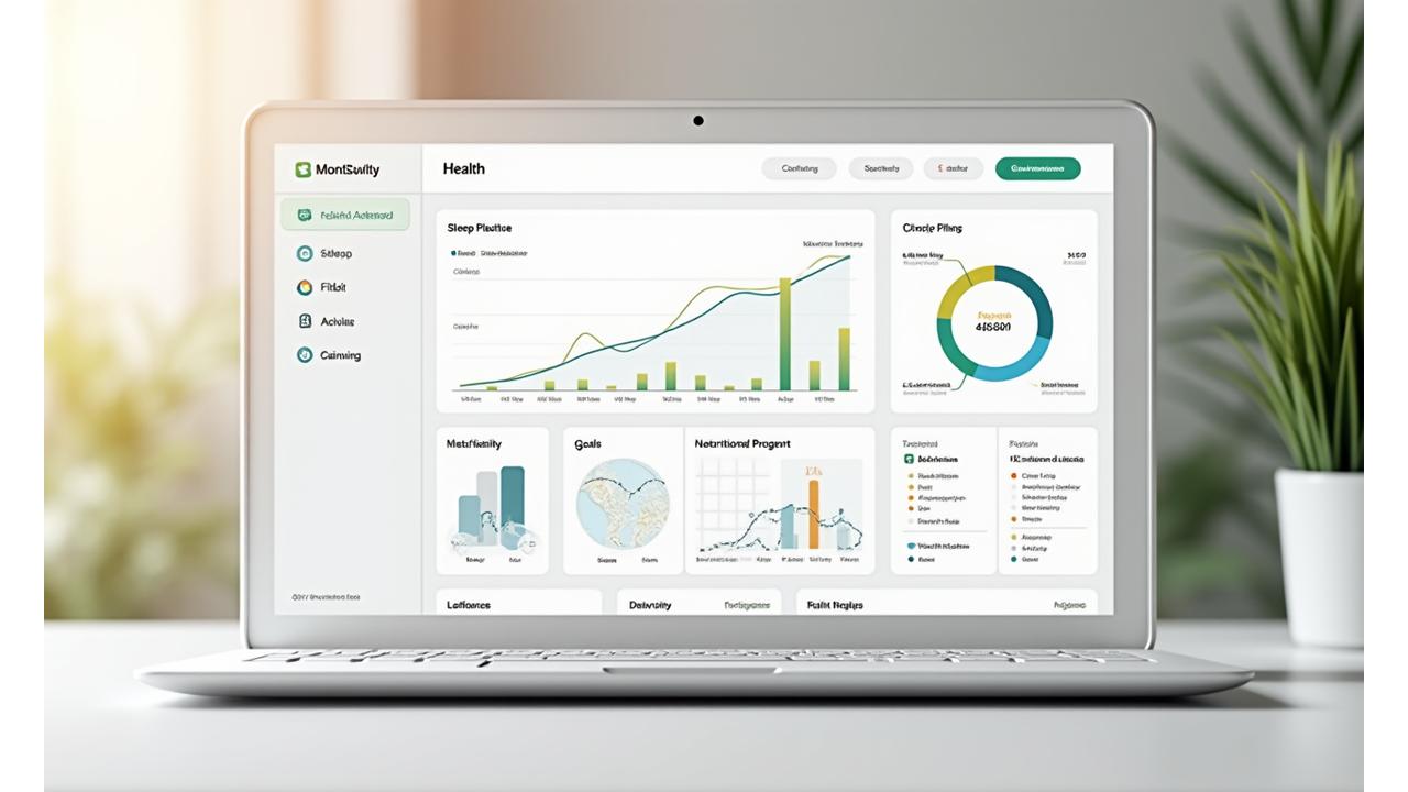 Sylvan Health personalized health dashboard with integrated app logos